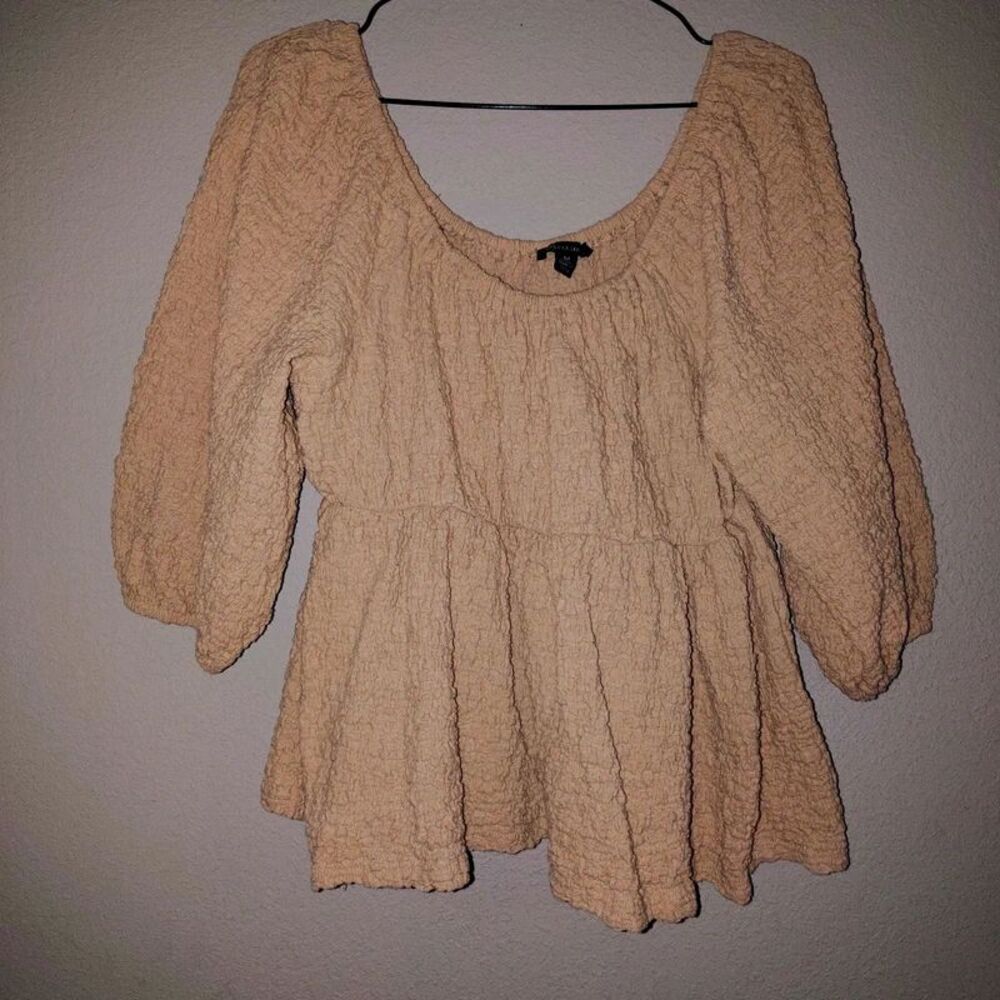 Beige women blouse